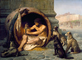 Diogenes - Jean-Leon Gerome - Christian Painting