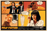 Pulp Fiction - Quentin Tarantino Hollywood Movie Art Poster Collection