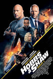 Fast Furious Presents Hobbs Shaw - Dwayne Rock Johnson - Jason Statham Idris Alba - Hollywood Action Movie Poster