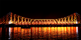 Howrah Bridge At Night - Kolkata Photo And Painting
