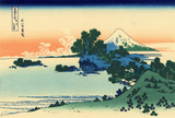Japanese Art - Woodblock - Katushika Hokusai - Shichiri Beach