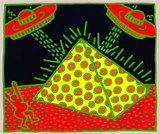 UFO II - Keith Haring - Pop Art Painting