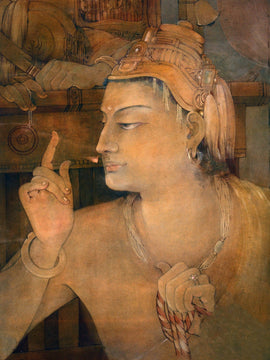 Parthasarathi (Krishna) - Nandalal Bose - Bengal School Indian Painting