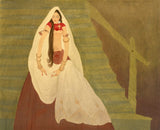 Abdur Rahman Chugtai - Coming Down The Staircase