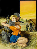 Incredible Escape From The Nazi Nightmare - Pulp Magazine Art Cover - Wil Hulsey Painting