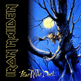 Iron Maiden - Fear Of The Dark - Heavy Metal Hard Rock Music Album Cover Art Poster
