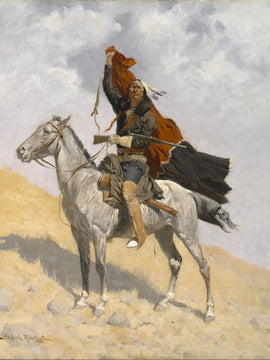 The Blanket Signal - Frederic Remington