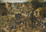 Pieter Bruegel The Elder - The Kermesse of St George