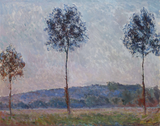 Claude Monet - Trois Arbres A Giverny
