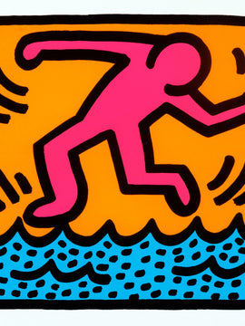 Pop Shop II, Plate I - Keith Haring - Pop Art Painting
