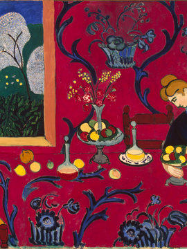 The Dessert Harmony in Red, 1908 - Henri Matisse