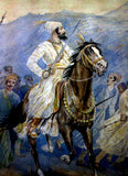 Chhatrapati Shivaji Maharaj - The Siege Of Panhala - Painting