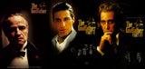 Movie Poster Art - The Godfather Trilogy - Hollywood Poster Collection