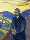 Portrait Of Friedrich Nietzsche - Edvard Munch