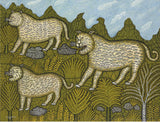 Morris Hirshfield - Leopard Family