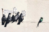 Anti-Immigration - Banksy