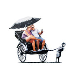 Banksy - Rickshaw Kid