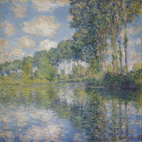 Claude Monet - Poplars on the Epte