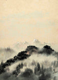 Gaganendranath Tagore - Untitled (Mountains)