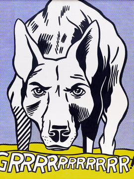 Grrrrrrrrrrr!! - Roy Lichtenstein