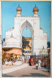 High Gate In Ajmer Rajasthan - Yoshida Hiroshi - Vintage Japanese Woodblock Print 1931