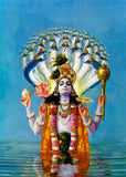 Indian Art - Vintage - Krishna Vishnu Avatar