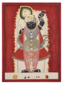 Indian Miniature Art - Pichwai Paintings - Srinathji (2)