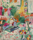 Interior With Young Girl Reading (Intérieur, à, jeune fille, lecture) – Henri Matisse