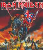Iron Maiden - Maiden England 2012 Tour - Heavy Metal Music Concert Poster