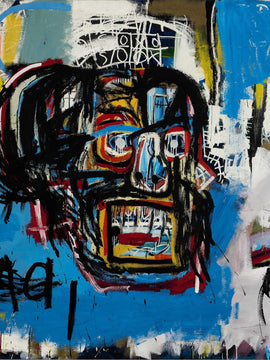 Jean-Michel Basquiat  - Skull Abstraction