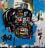 Jean-Michel Basquiat  - Skull Abstraction