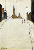 L S Lowry - A Street In Clitheroe