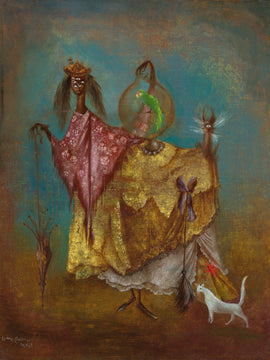 La Artista Viaja De Incognito (The Artist Travelling Incognito - Leonora Carrington