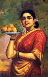 Madri - Raja Ravi Varma - Indian Painting