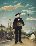 Myself - Self Portrait - Henri Rousseau