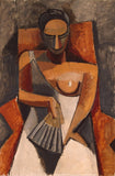 Pablo Picasso - Femme Avec Un Ventilateur - Woman with a Fan II