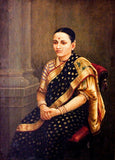 Portrait of a Lady - Raja Ravi Varma - Indian Painting