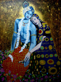 Radha Krishna - Euporean Style Painting