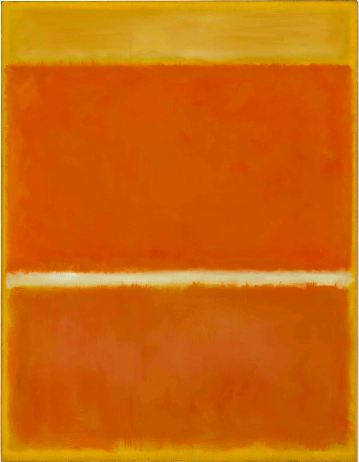 Saffron - Mark Rothko Color Field Painting