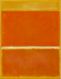 Saffron - Mark Rothko Color Field Painting