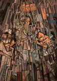 Salvador Dali - Cubist Self-Portrait