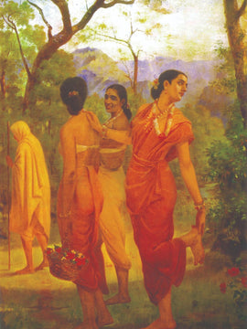 Shakuntala - Looks Of Love - Raja Ravi Varma