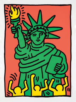 Statue Of Liberty - Keith Haring