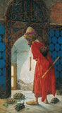 The Tortoise Trainer - Osman Hamdi Bey - Orientalist Painting