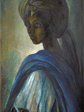 Tutu - Ben Enwonwu - (African Mona Lisa) Painting
