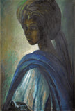 Tutu - Ben Enwonwu - (African Mona Lisa) Painting