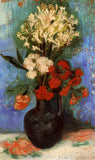 Vase With Carnations And Other Flowers (Vase Mit Nelken Und Anderen Blumen) - Vincent Van Gogh