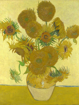 Vase with Fifteen Sunflowers - Vincent van Gogh