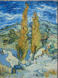 Vincent Van Gogh - Two Poplars On A Road Through The Hills