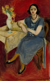 Woman In Blue (Femme En Bleu) - Henri Matisse